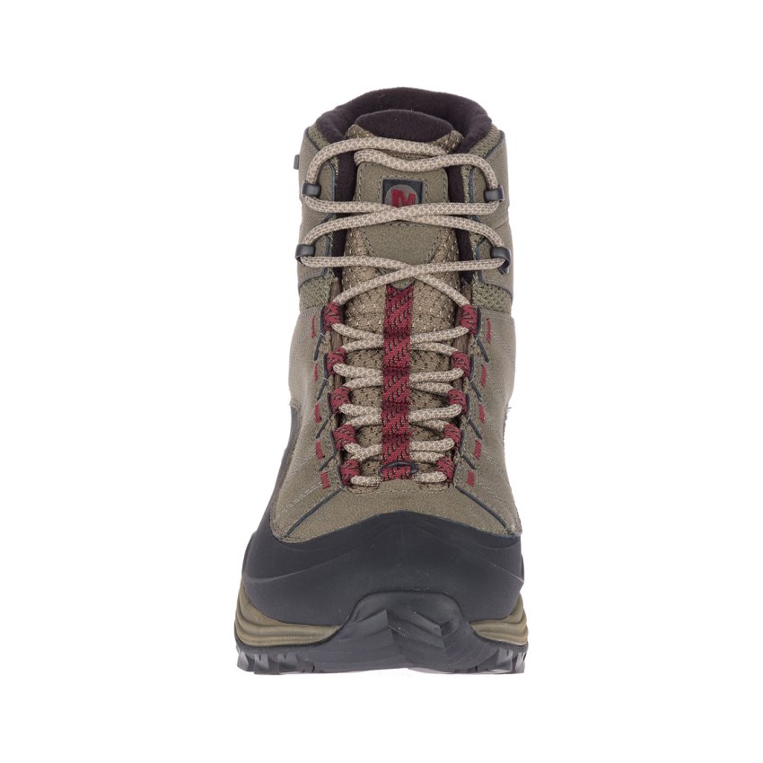 Bottes Merrell Thermo Chill Mid Shell Waterproof Marron Clair Homme | D.Z.LUWC